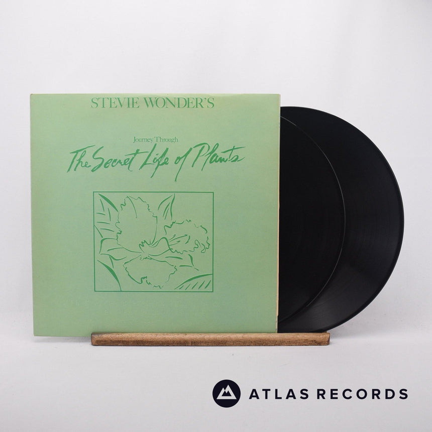 Stevie Wonder Journey Through The Secret Life Of Plants 2 x LP Vinyl Record - Front Cover & Record