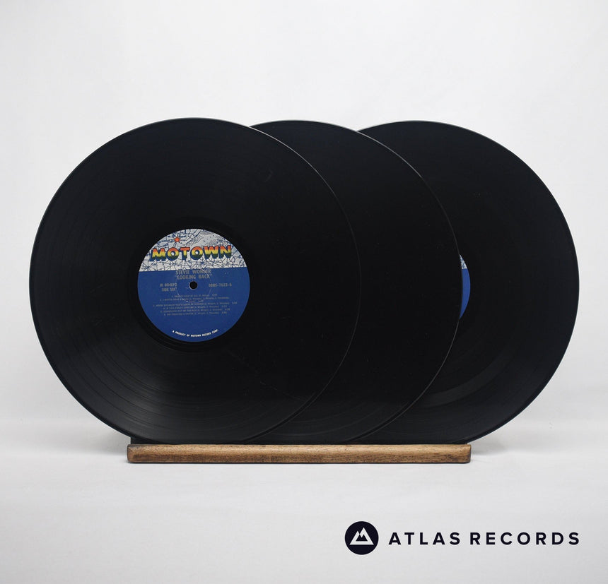 Stevie Wonder - Looking Back - 3 x LP Vinyl Record - VG+/EX