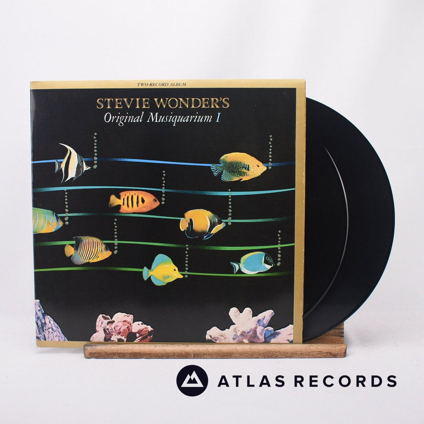 Stevie Wonder Stevie Wonder's Original Musiquarium I 2 x LP Vinyl Record - Front Cover & Record