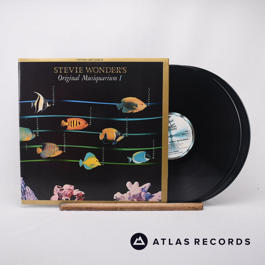 Stevie Wonder Stevie Wonder's Original Musiquarium I 2 x LP Vinyl Record - Front Cover & Record