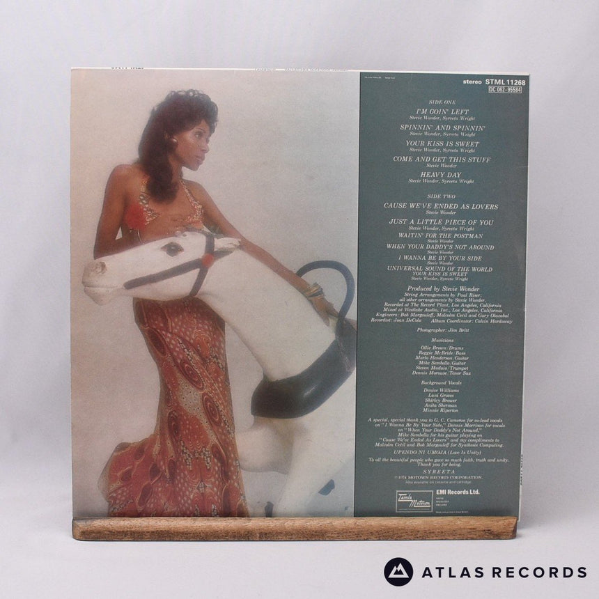 Stevie Wonder - Syreeta - LP Vinyl Record - EX/VG+