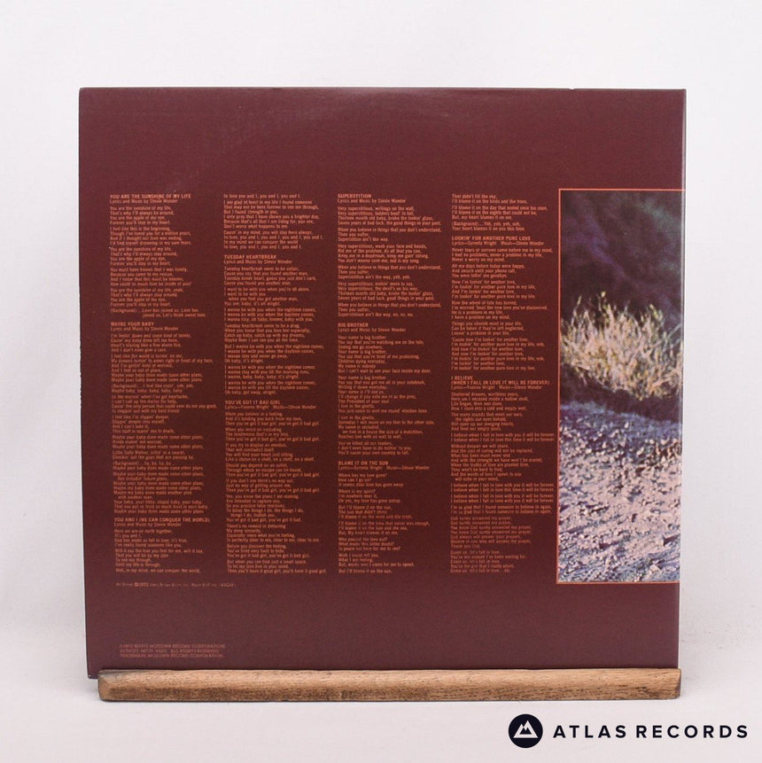 Stevie Wonder - Talking Book - Reissue Gatefold Us LP Vinyl Record - EX/EX
