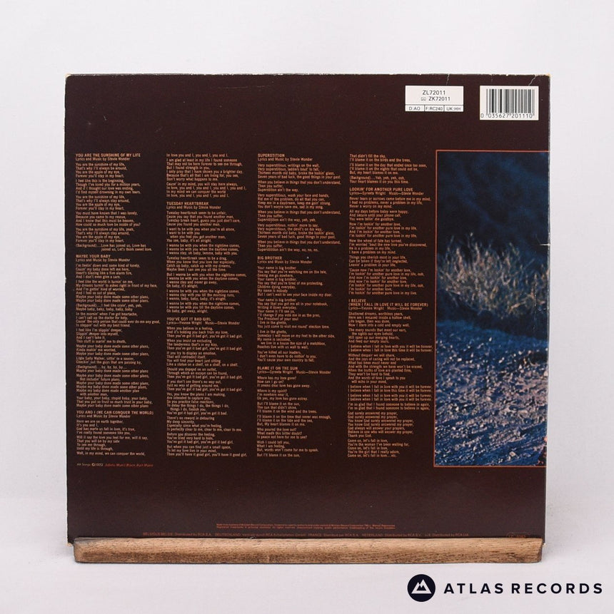 Stevie Wonder - Talking Book - Reissue Gatefold LP Vinyl Record - VG+/VG+