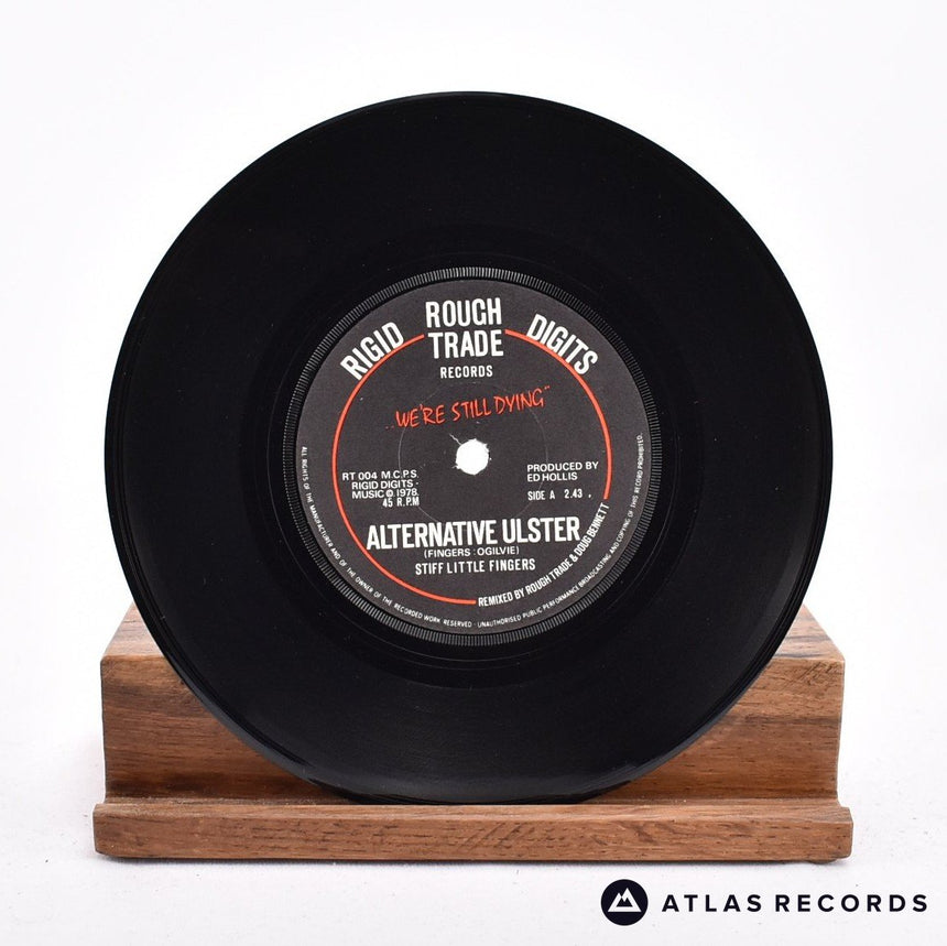 Stiff Little Fingers - Alternative Ulster - 7" Vinyl Record - VG+/EX