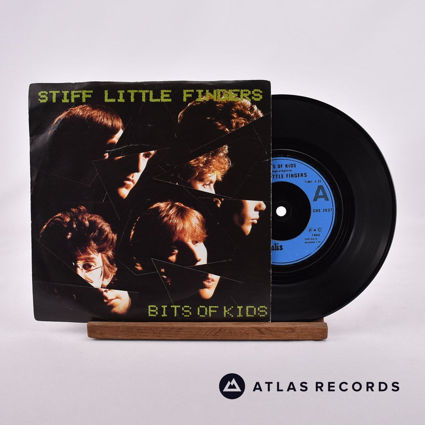 Stiff Little Fingers Bits Of Kids 7" Vinyl Record - Front Cover & Record