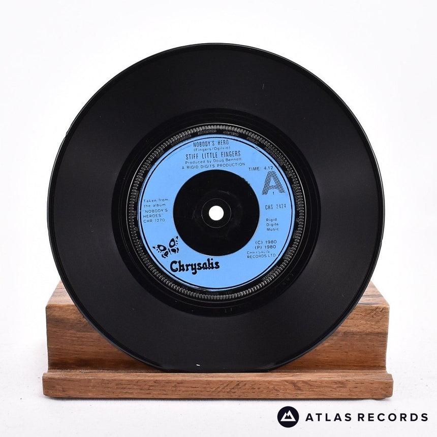 Stiff Little Fingers - Nobody's Hero - 7" Vinyl Record - EX/EX