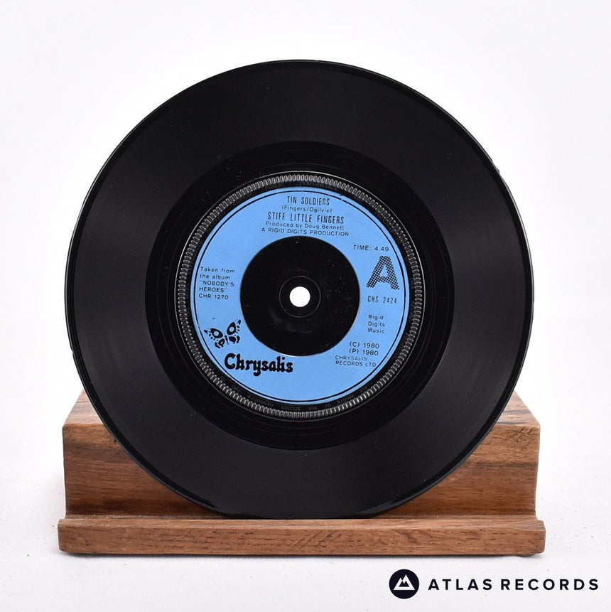 Stiff Little Fingers - Nobody's Hero - 7" Vinyl Record - EX/EX