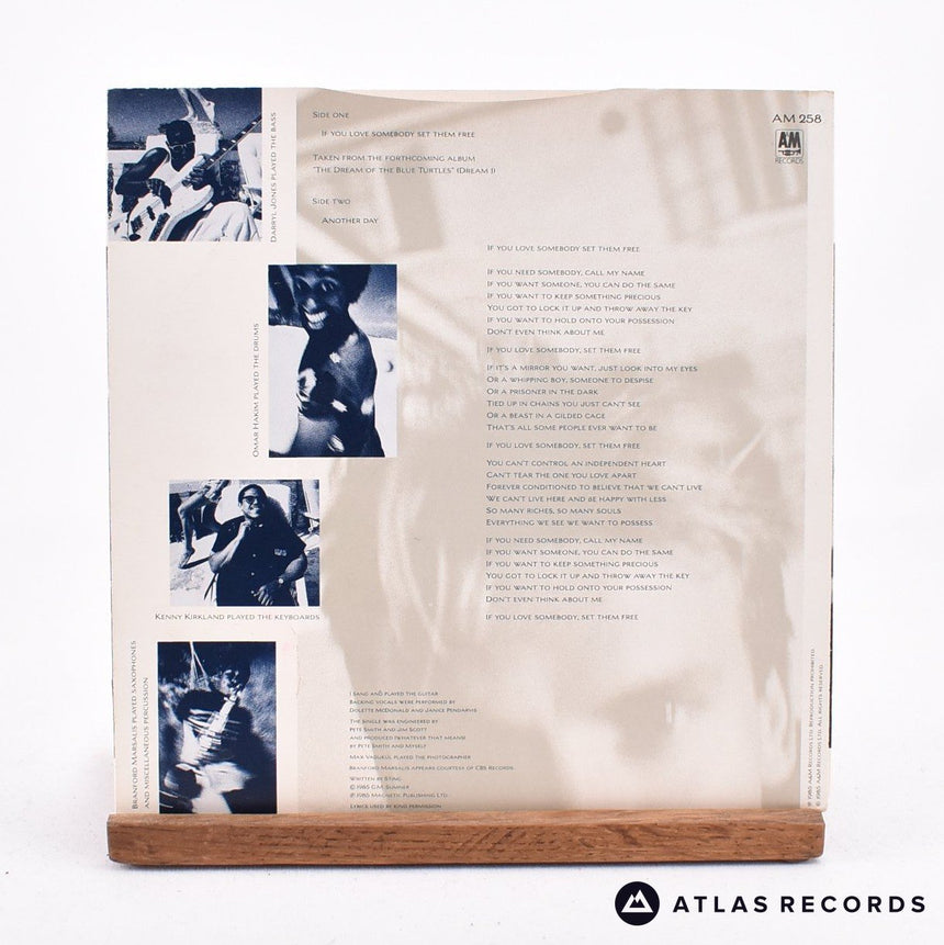 Sting - If You Love Somebody Set Them Free - 7" Vinyl Record - EX/EX