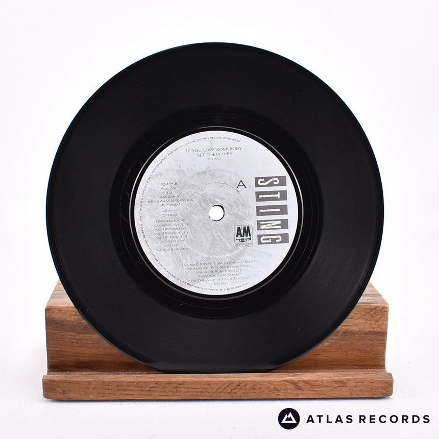 Sting - If You Love Somebody Set Them Free - 7" Vinyl Record - EX/EX