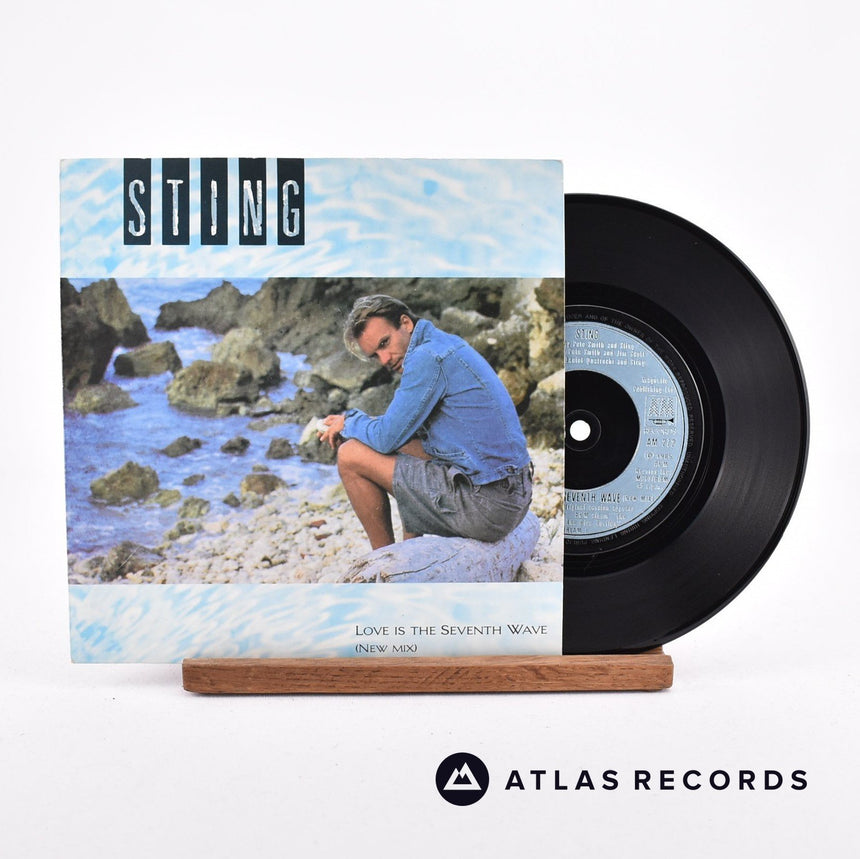 Sting Love Is The Seventh Wave 7" Vinyl Record - Front Cover & Record
