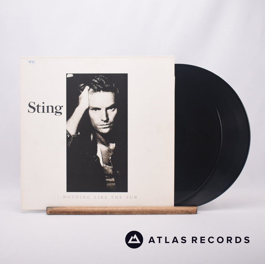 Sting ...Nothing Like The Sun Double LP Vinyl Record - Front Cover & Record
