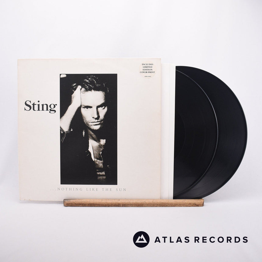 Sting ...Nothing Like The Sun 2 x LP Vinyl Record - Front Cover & Record