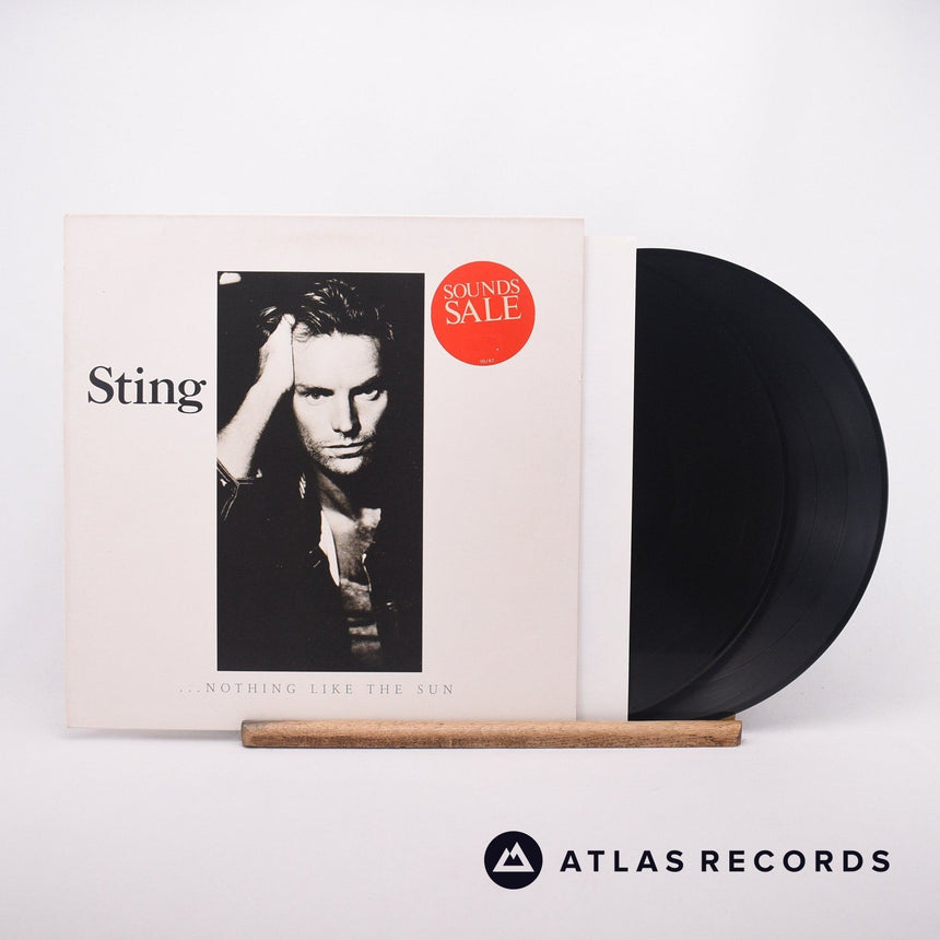 Sting ...Nothing Like The Sun 2 x LP Vinyl Record - Front Cover & Record