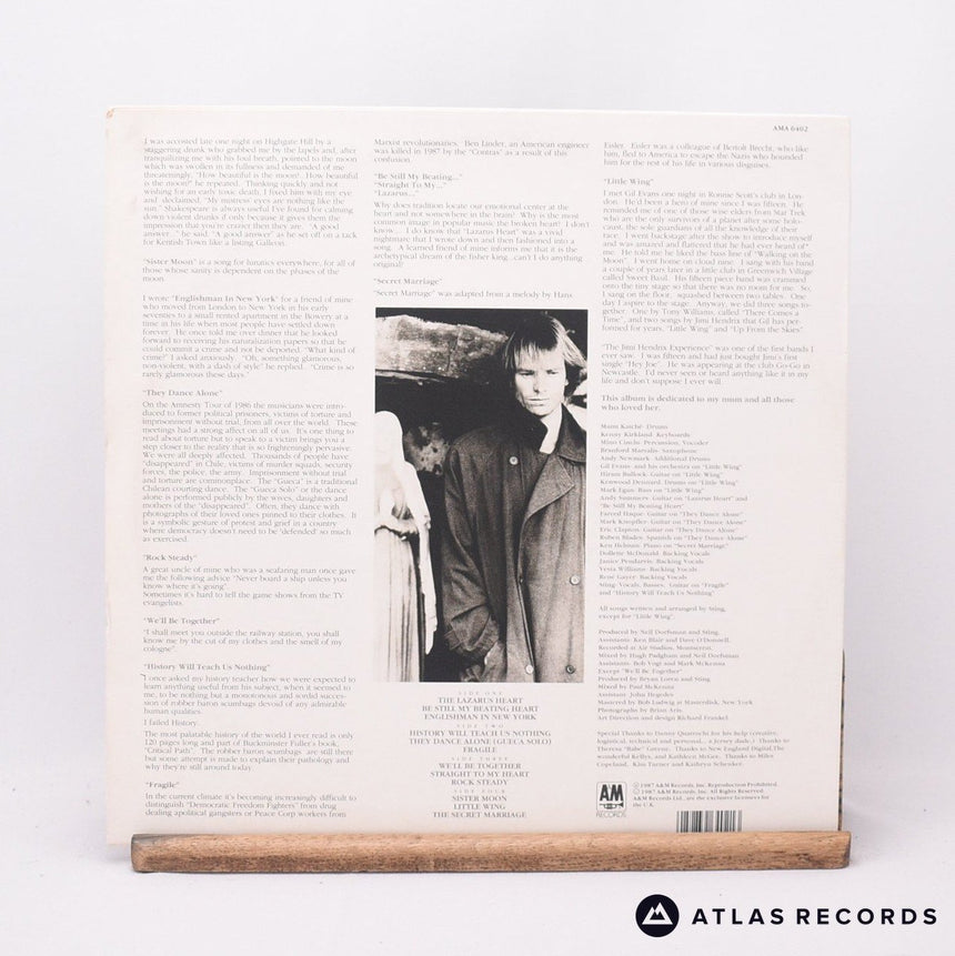 Sting - ...Nothing Like The Sun - A1 B1 C1 D1 2 x LP Vinyl Record - EX/VG+