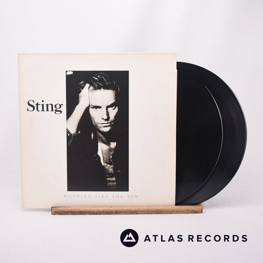 Sting ...Nothing Like The Sun 2 x LP Vinyl Record - Front Cover & Record