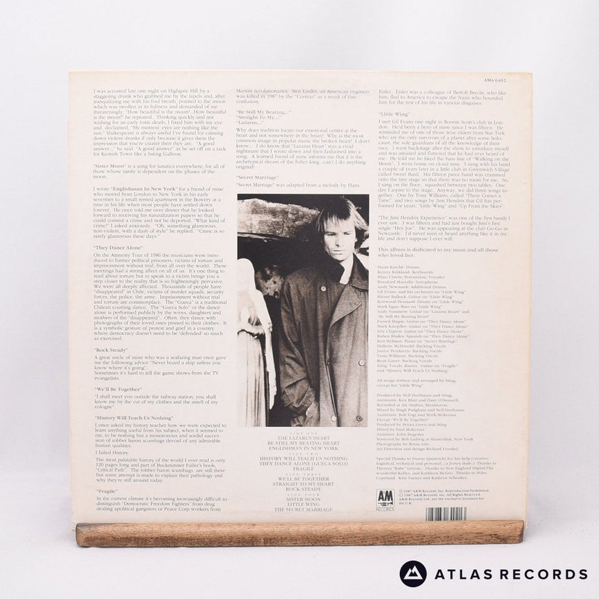 Sting - ...Nothing Like The Sun - 2 x LP Vinyl Record - VG+/EX