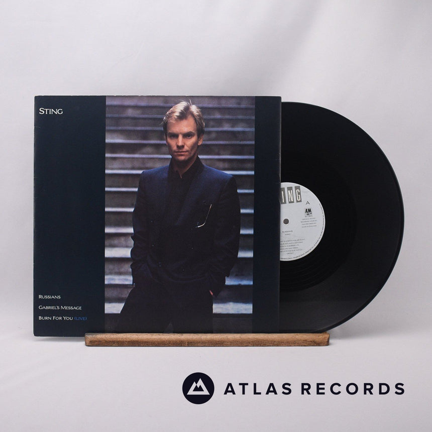 Sting Russians 12" Vinyl Record - Front Cover & Record