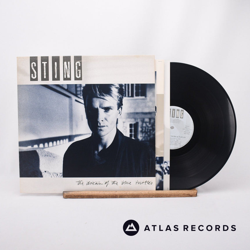 Sting The Dream Of The Blue Turtles LP Vinyl Record - Front Cover & Record