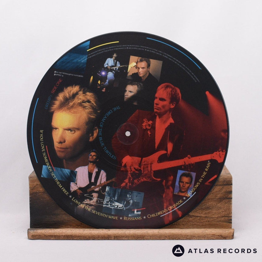 Sting - The Dream Of The Blue Turtles - Die-Cut Sleeve LP Vinyl Record - EX/EX