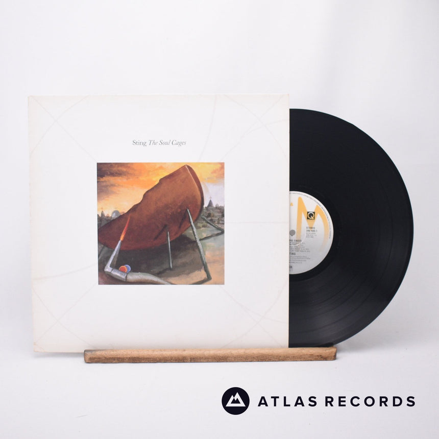 Sting The Soul Cages LP Vinyl Record - Front Cover & Record