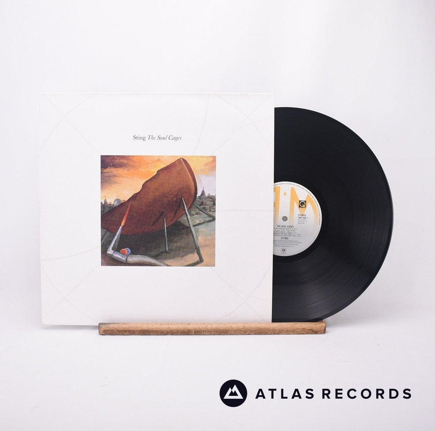 Sting The Soul Cages LP Vinyl Record - Front Cover & Record