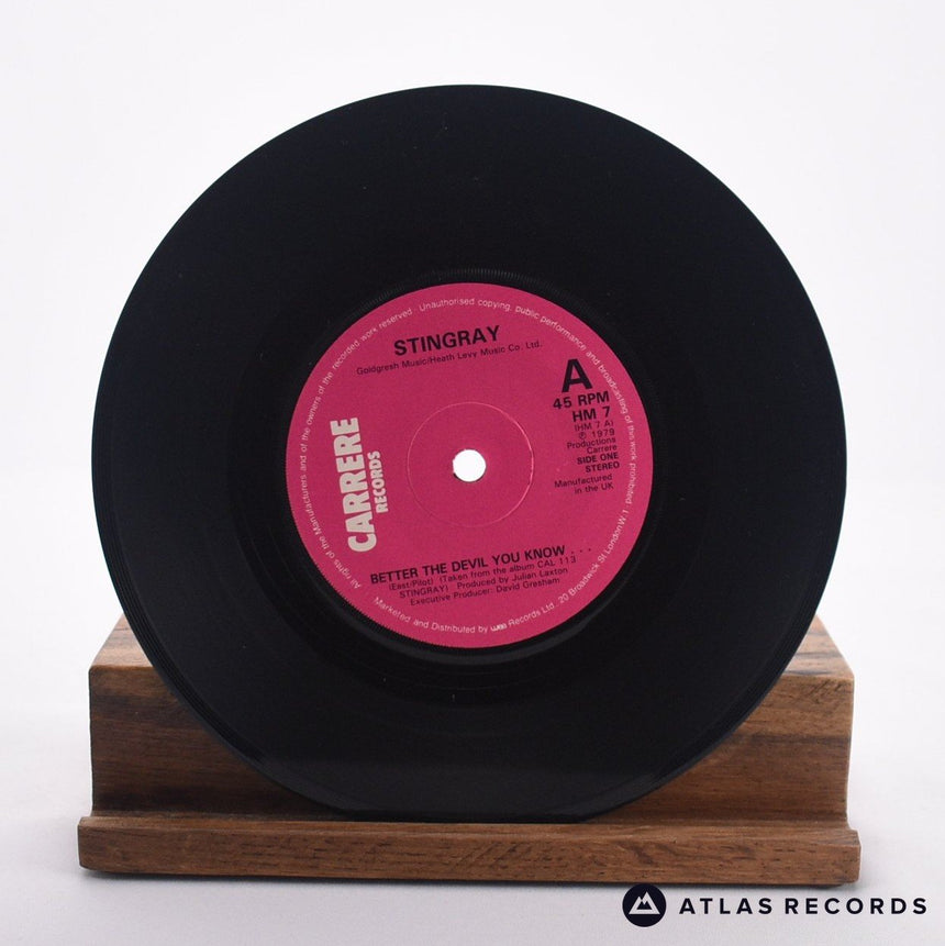 Stingray - Better The Devil You Know... - 7" Vinyl Record - EX/EX