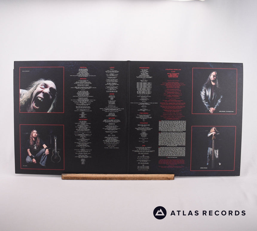 Strapping Young Lad - Alien - Red Transparent 2 x LP Vinyl Record - NM/NM