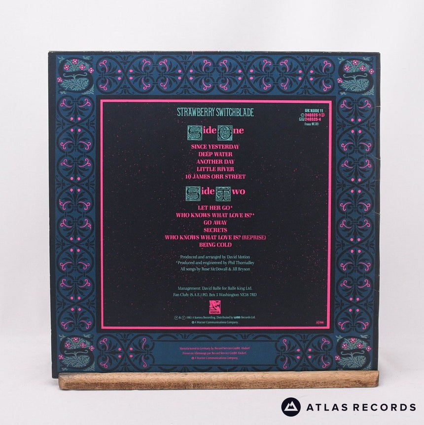 Strawberry Switchblade - Strawberry Switchblade - A4 B4 LP Vinyl Record - EX/EX