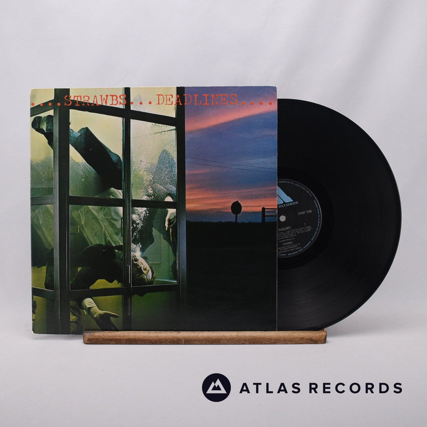 Strawbs Deadlines LP Vinyl Record - Front Cover & Record
