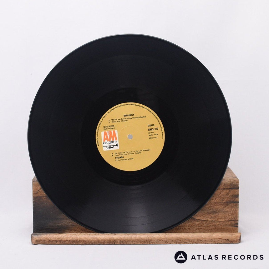 Strawbs - Dragonfly - Lyric Sheet Textured Sleeve LP Vinyl Record - VG+/VG+