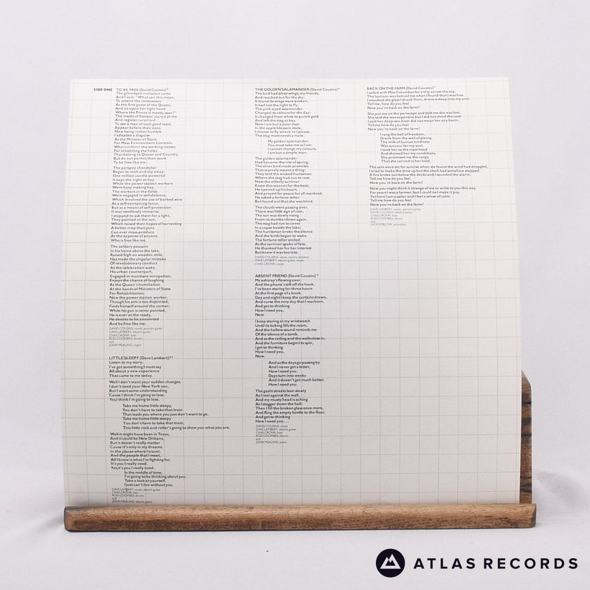 Strawbs - Nomadness - Lyric Sheet LP Vinyl Record - EX/EX