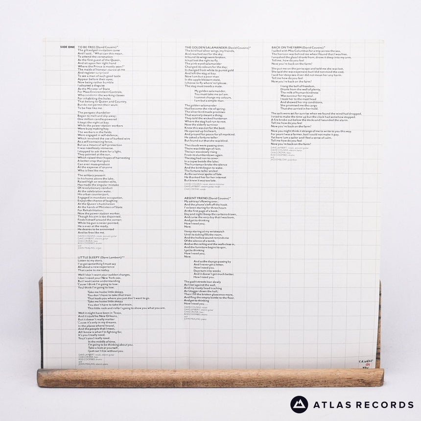 Strawbs - Nomadness - Porky Lyric Sheet LP Vinyl Record - EX/EX