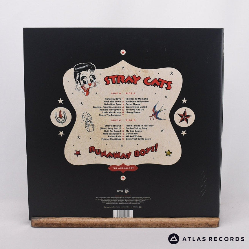 Stray Cats - Runaway Boys! The Anthology - Gatefold 2 x LP Vinyl Record - EX/NM