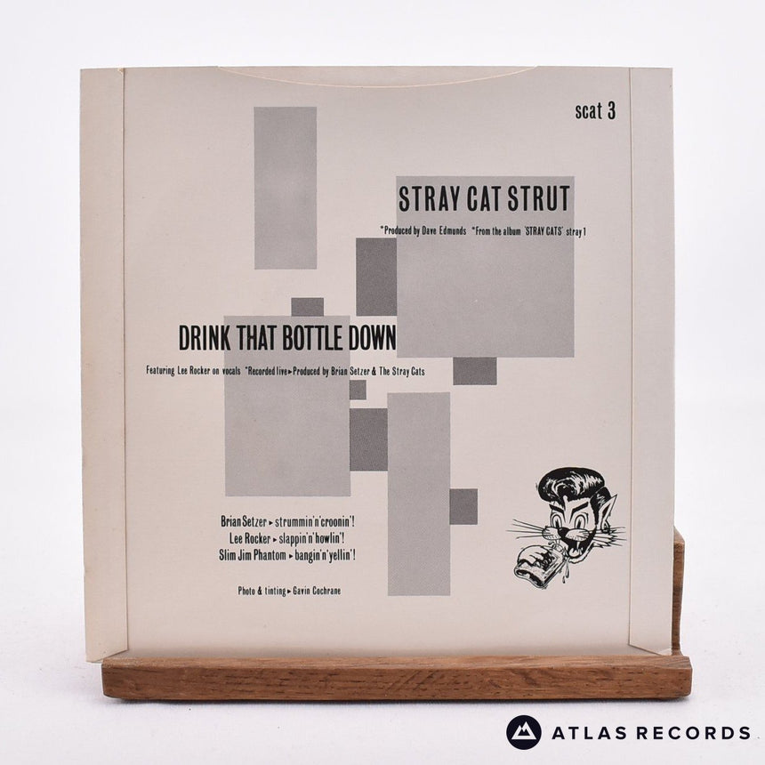 Stray Cats - Stray Cat Strut - 7" Vinyl Record - EX/EX