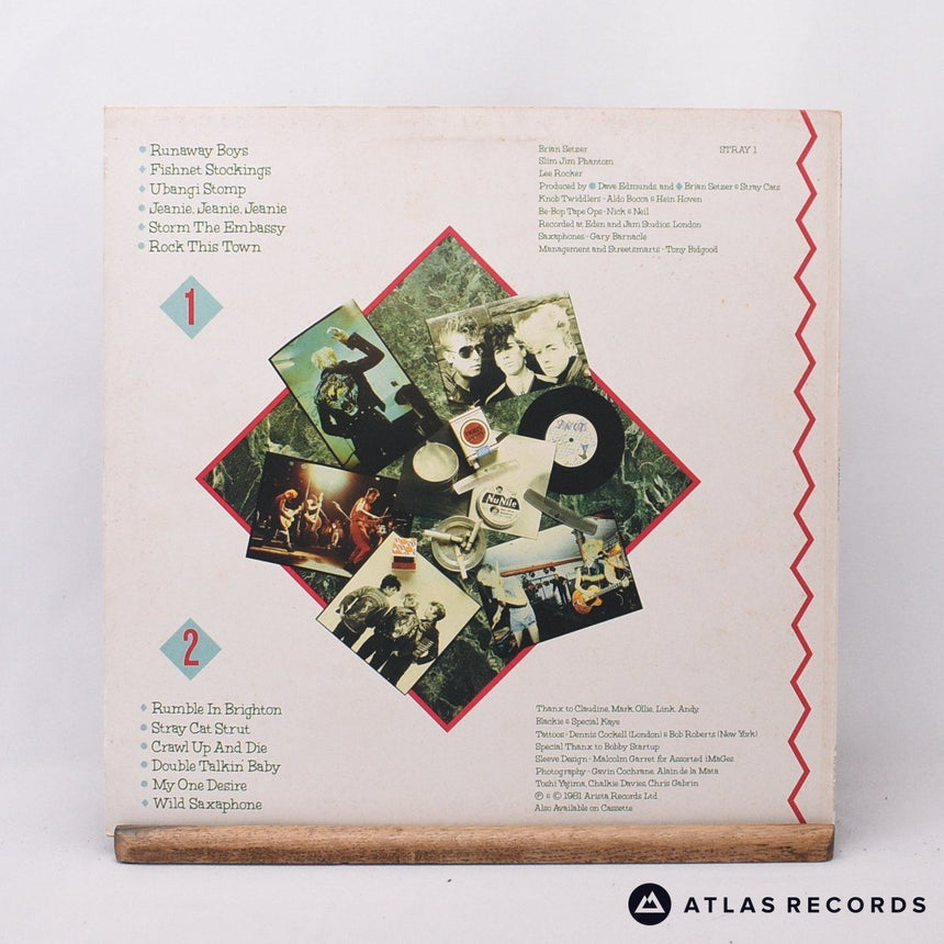 Stray Cats - Stray Cats - Townhouse LP Vinyl Record - VG+/EX