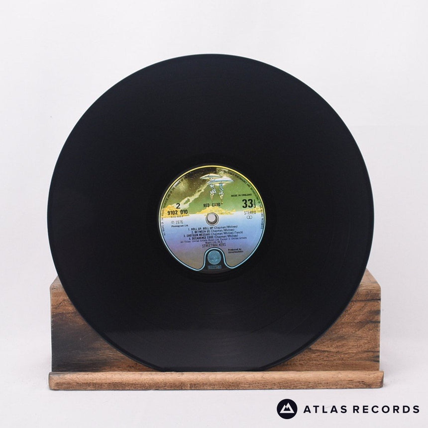 Streetwalkers - Red Card - Embossed Sleeve LP Vinyl Record - EX/EX