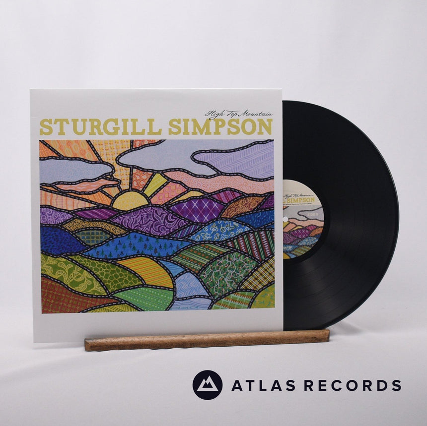 Sturgill Simpson High Top Mountain LP Vinyl Record - Front Cover & Record