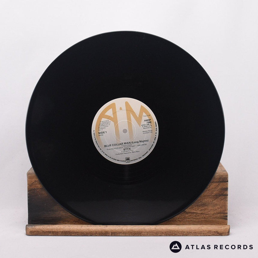 Styx - Blue Collar Man (Long Nights) - 12" Vinyl Record - EX/EX