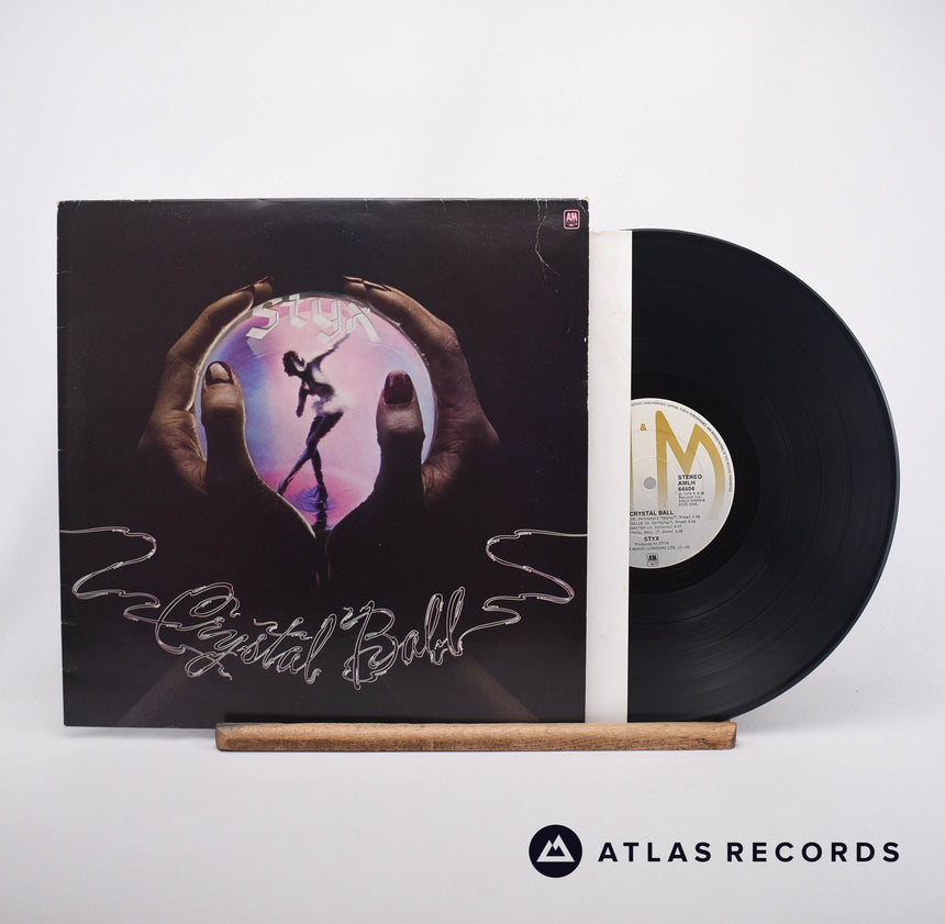 Styx Crystal Ball LP Vinyl Record - Front Cover & Record