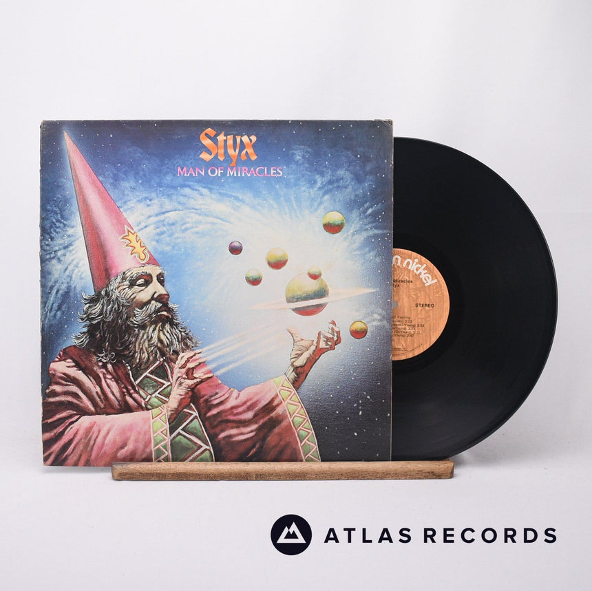 Styx - Man Of Miracles - Repress Usa LP Vinyl Record - VG+/VG+