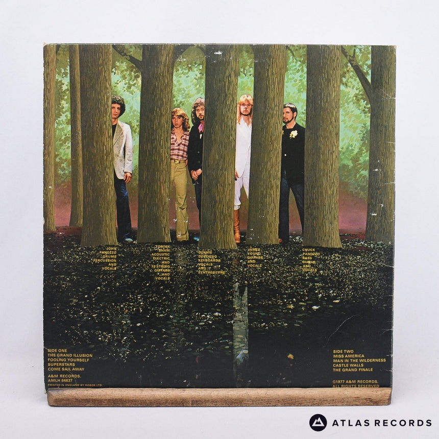 Styx - The Grand Illusion - LP Vinyl Record - VG+/VG+