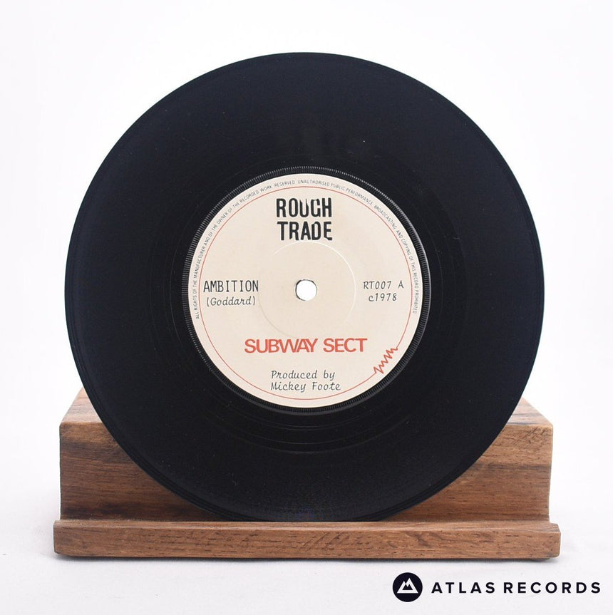 Subway Sect - Ambition - 7" Vinyl Record - EX/EX