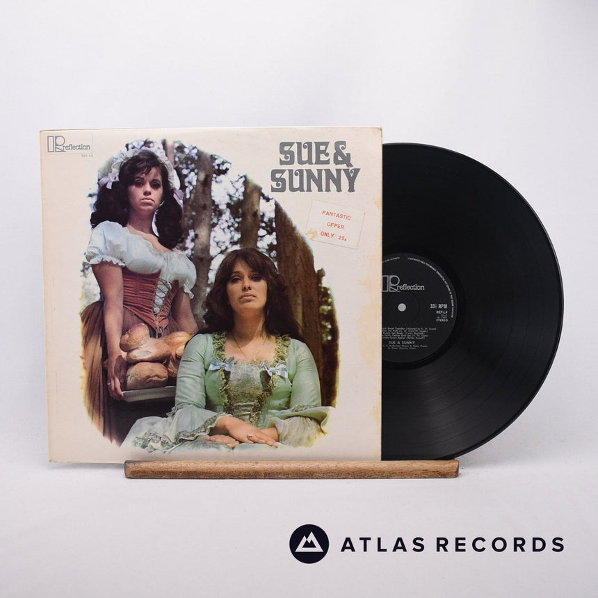 Sue & Sunny Sue & Sunny LP Vinyl Record - Front Cover & Record