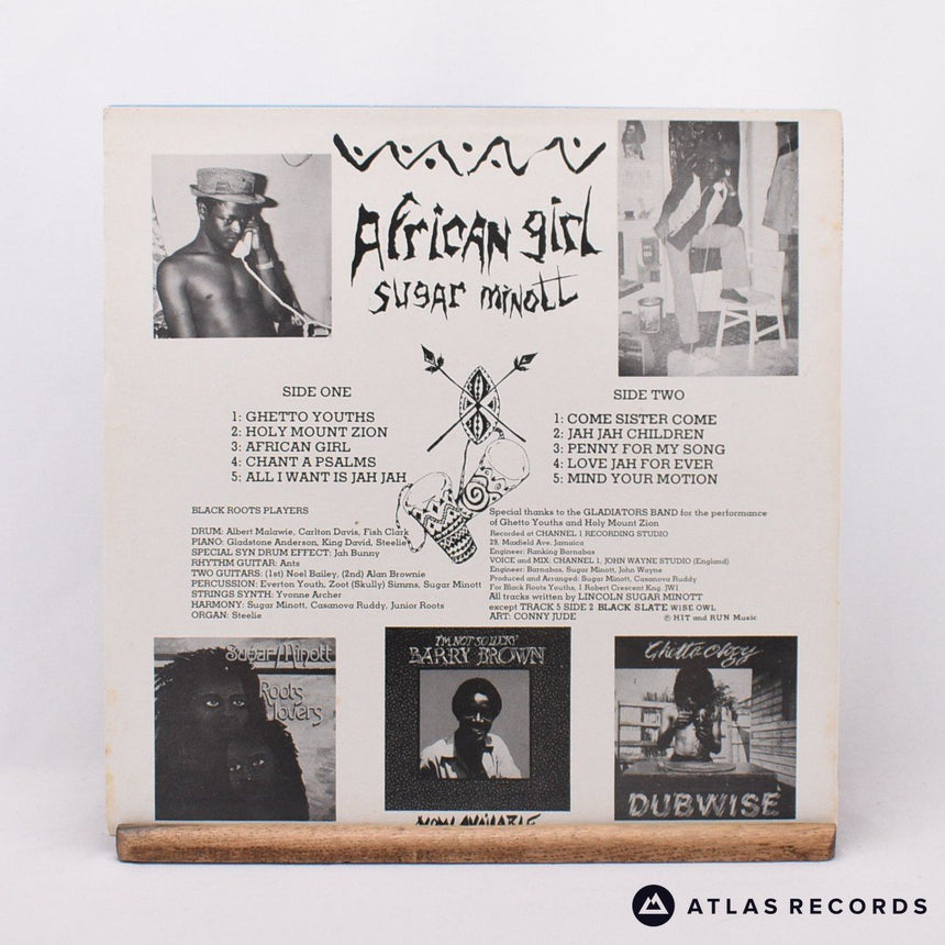 Sugar Minott - African Girl - LP Vinyl Record - EX/EX