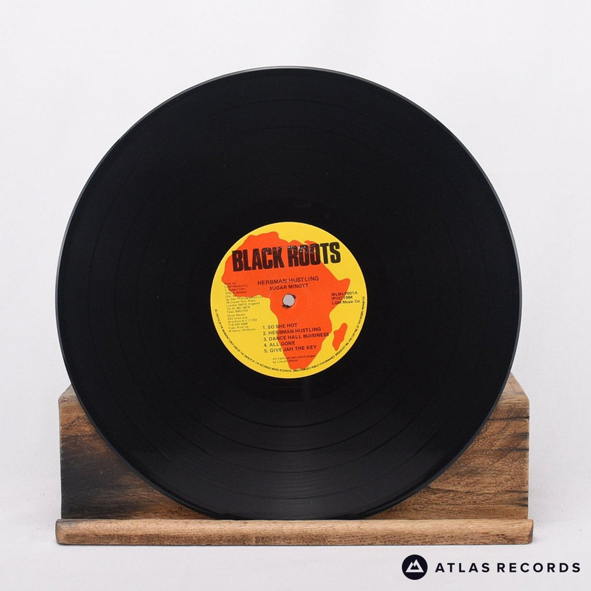 Sugar Minott - Herbman Hustling - LP Vinyl Record - VG+/EX