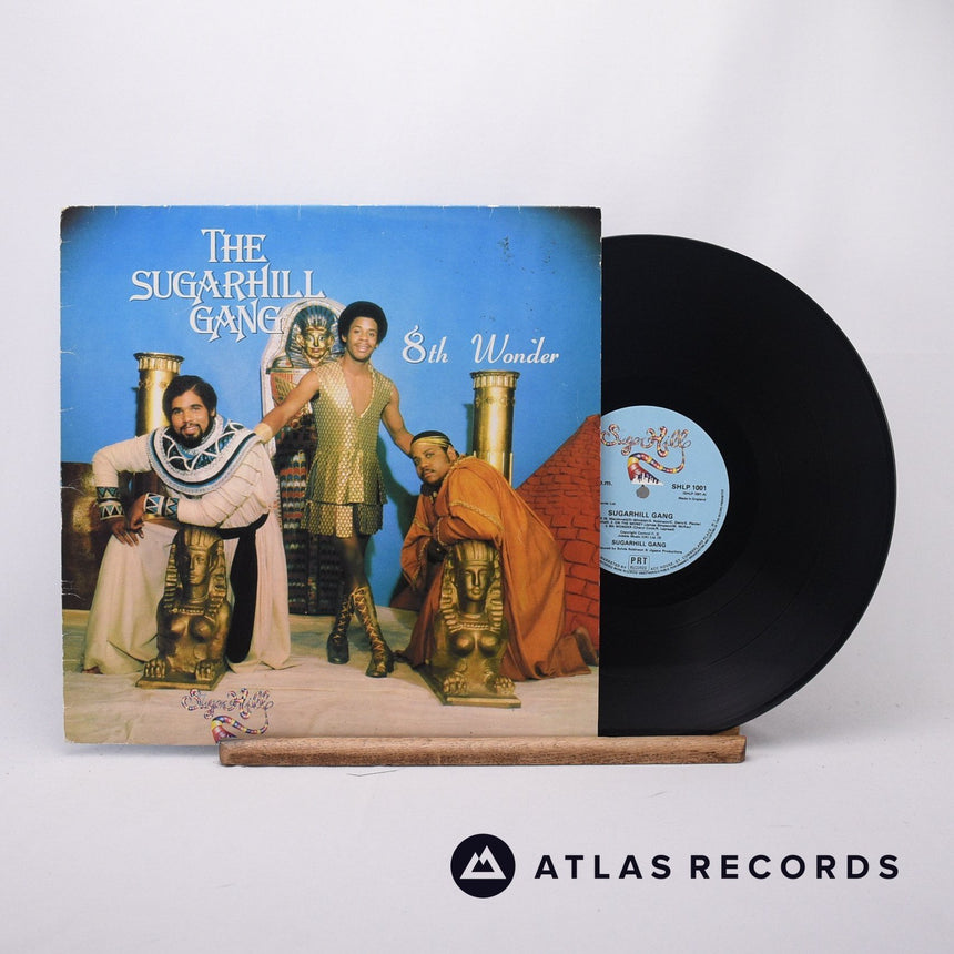 Sugarhill Gang 8th Wonder LP Vinyl Record - Front Cover & Record