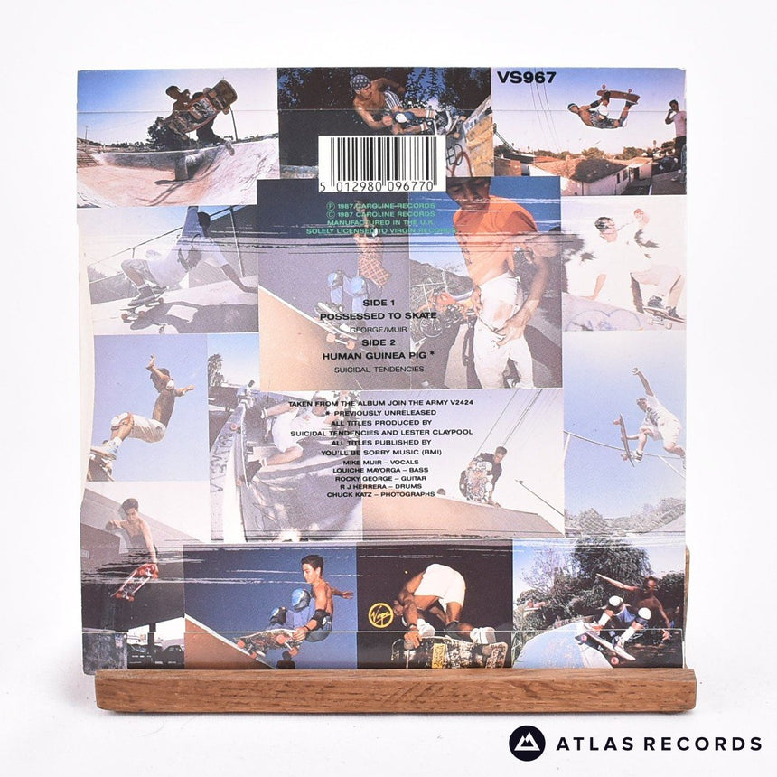 Suicidal Tendencies - Possessed To Skate - 7" Vinyl Record - EX/EX