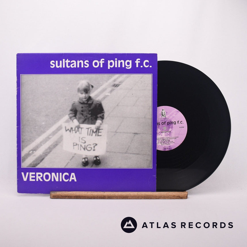 Sultans Of Ping F.C. Veronica 12" Vinyl Record - Front Cover & Record