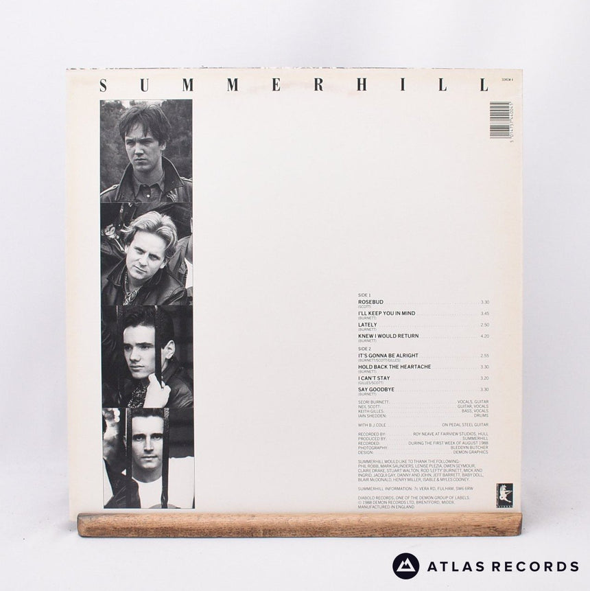 Summerhill - Lowdown - LP Vinyl Record - EX/EX