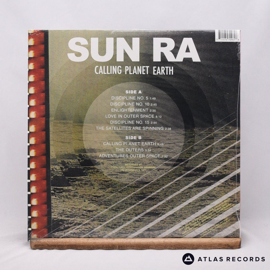 Sun Ra - Calling Planet Earth - Pink Marbled Limited Edition LP Vinyl Record